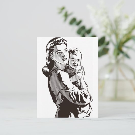 母性愛 ポストカード (スタンド正面)