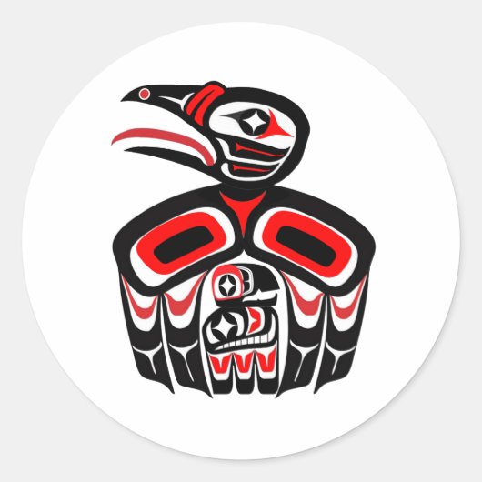 母性愛 ラウンドシール (正面)