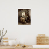 母性愛(油オン・キャンバス) ポスター (キッチン)