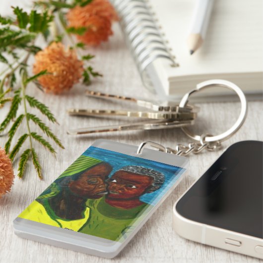 "母性愛" Keychain キーホルダー (正面右)