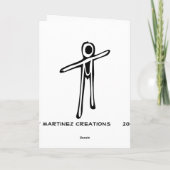 母性的な女性 カード (裏面)