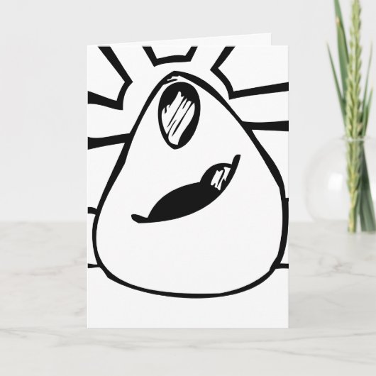 母性的な女性 カード (正面)