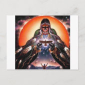 母性的な女性 ポストカード (正面)