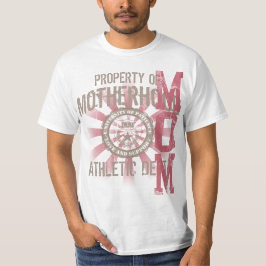 母性運動部のプロパティ母Tシャツ Tシャツ (正面)