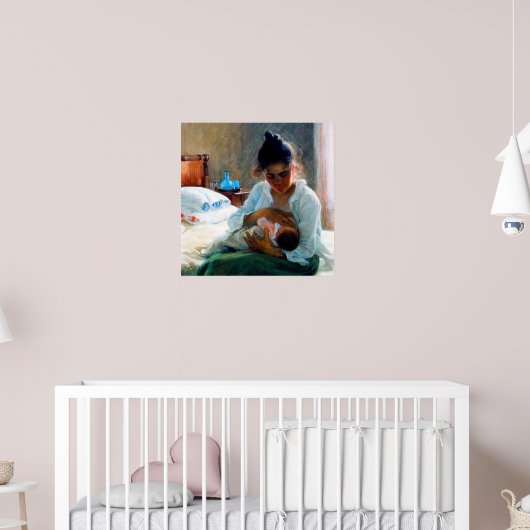 母性 エリン・ダニエルソン・ガンボジ 1893 ポスター (子ども部屋2)