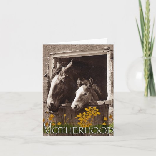 母性 カード (正面)
