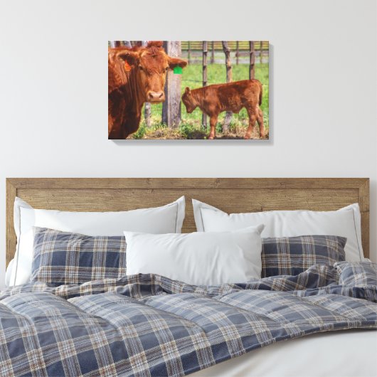 母性 キャンバスプリント (インサイチュ (寝室))