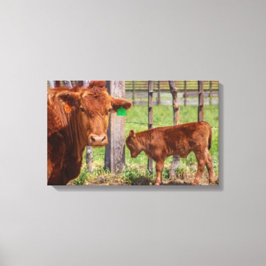 母性 キャンバスプリント (正面)