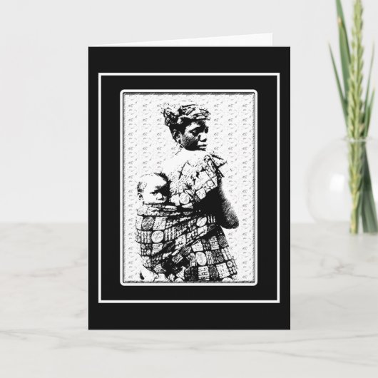 母性 サンキューカード (正面)