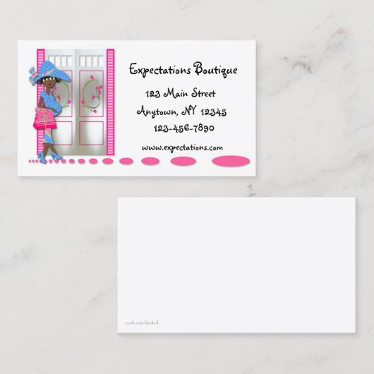 母性 名刺 (正面/裏面)