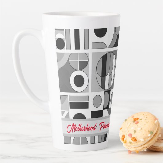 母性：愛で動く，コーヒーで燃料。 カフェラテマグ (インサイチュ)