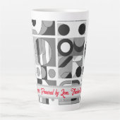 母性：愛で動く，コーヒーで燃料。 カフェラテマグ (正面)