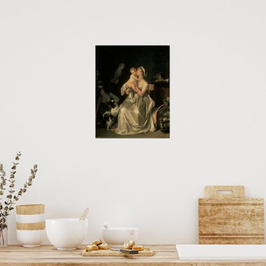 母性， 1805 ポスター (キッチン)