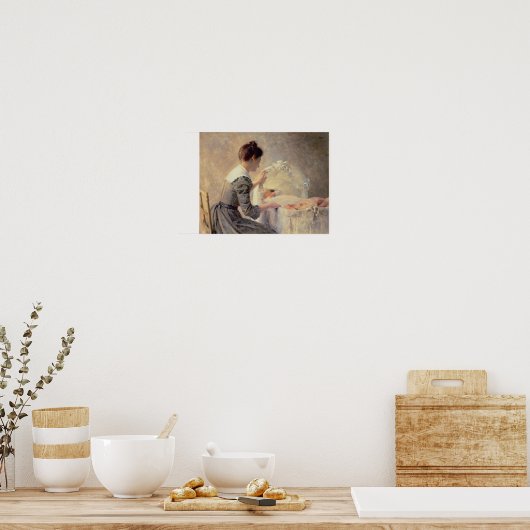 母性， 1898 ポスター (キッチン)