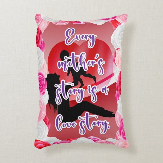 母恋物語 アクセントクッション (正面(垂直))