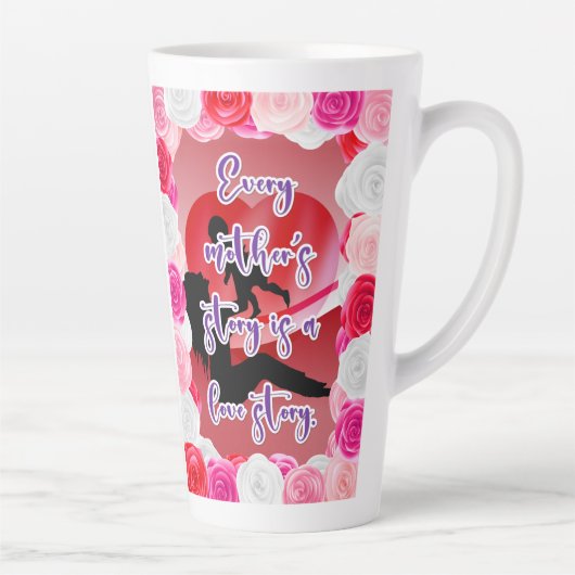 母恋物語 カフェラテマグ (右)