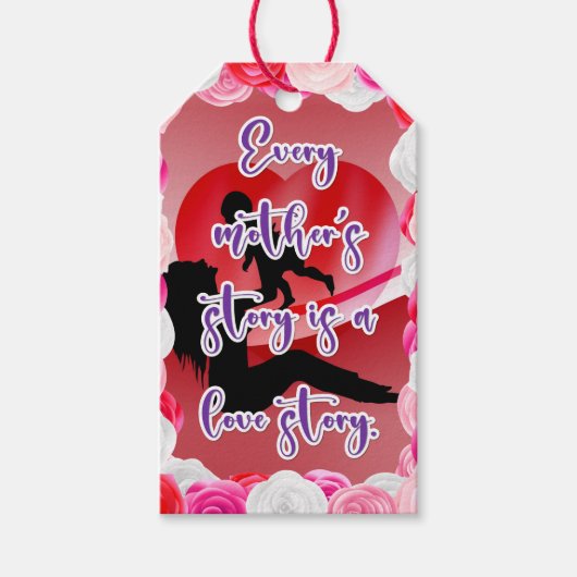 母恋物語 ギフトタグ (正面)