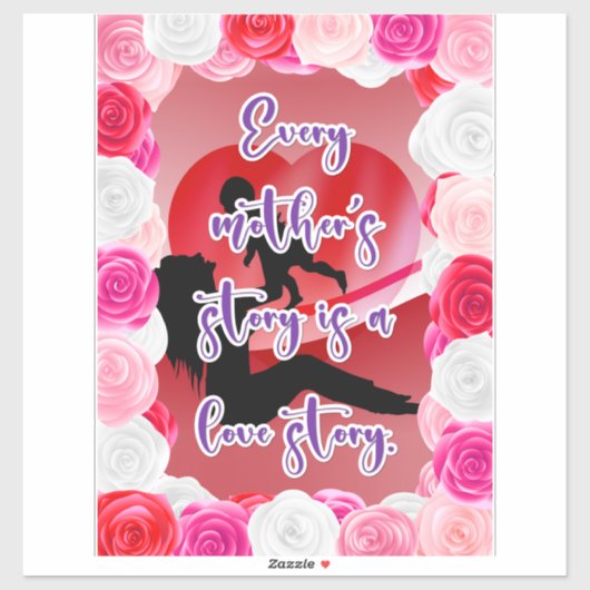 母恋物語 シール (シート)