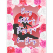 母恋物語 シール (正面)