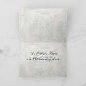 母愛は愛のパッチワーク カード (内部)