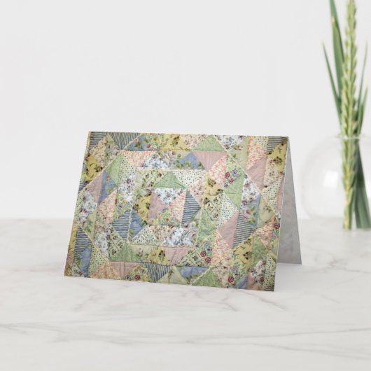 母愛は愛のパッチワーク カード (正面)