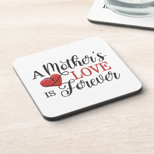 母愛は永遠の引用文 |コースター コースター (左側)