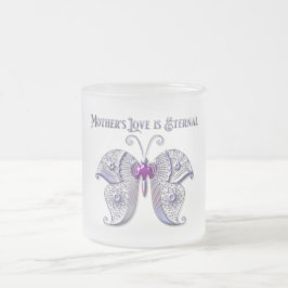 母愛は永遠 フロストグラスマグカップ