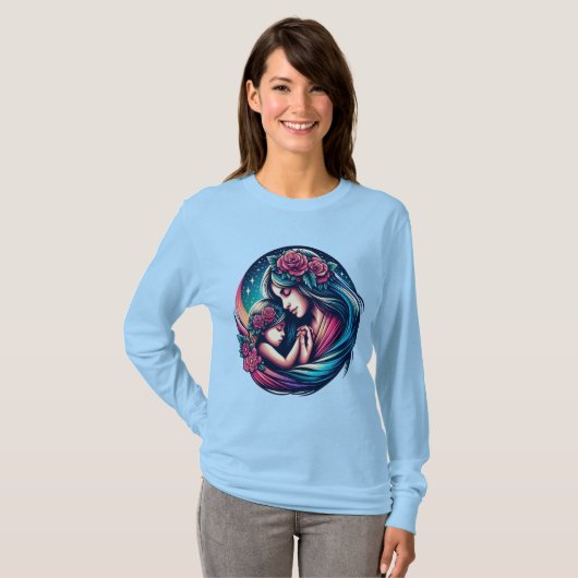 母愛は永遠 Tシャツ (正面フル)