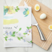 母愛は贈り物大切 キッチンタオル (四つ折り)