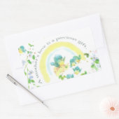 母愛は贈り物大切 長方形シール (封筒)