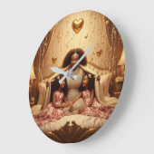 母愛撫G ラージ壁時計 (傾斜)