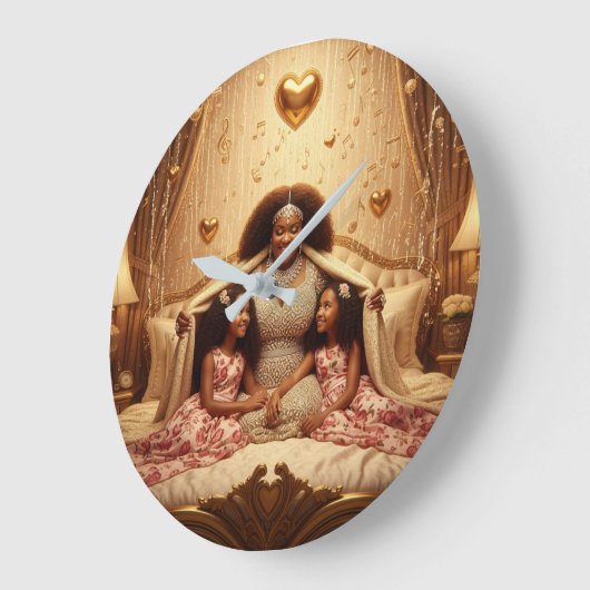 母愛撫G ラージ壁時計 (傾斜)