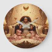 母愛撫G ラージ壁時計 (正面)