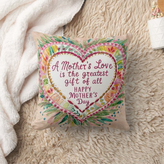 母愛素晴らし クッション (ブランケット)