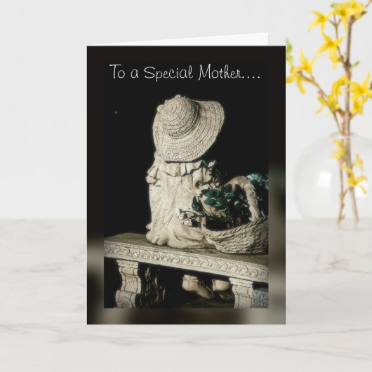 母愛 カード (黄色い花)