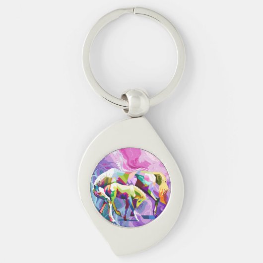 母愛 キーホルダー (正面)