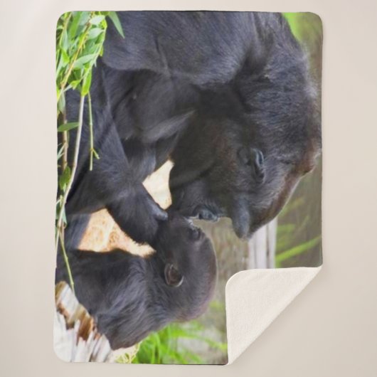 母愛 シェルパブランケット (正面)