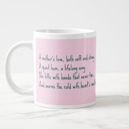 母愛 ジャンボコーヒーマグカップ