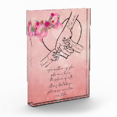 母愛 フォトブロック (左)