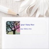 母愛 – 木々と水の色 ラベル (インサイチュ)