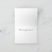 母愛 – 母の日のカード カード (内部)