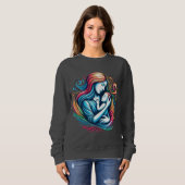 母愛 – 素晴らし全人の贈り物 スウェットシャツ (正面フル)