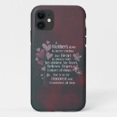 母愛 Case-Mate iPhoneケース (裏面)