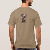 母愛 Tシャツ (裏面)