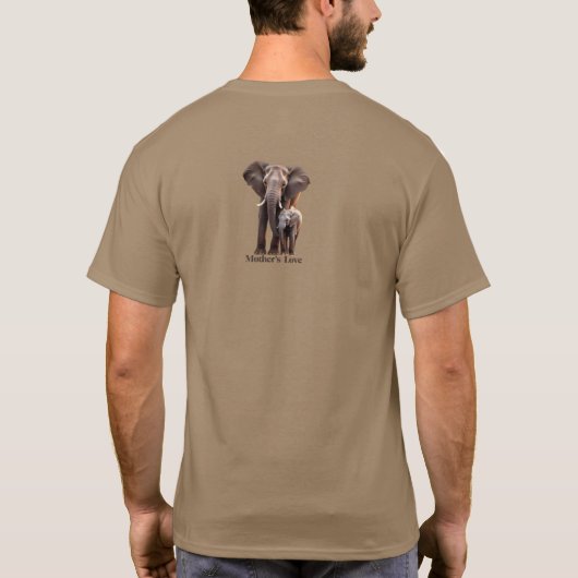 母愛 Tシャツ (裏面)