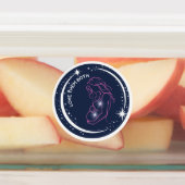 母感動的と未生のベビーシルエット ラベル (貼付)