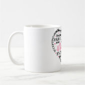 母感動的の日ハート/ノニー コーヒーマグカップ (左)