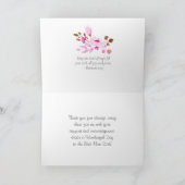 母感動的の日フラワーガーデン聖書 カード (内部)