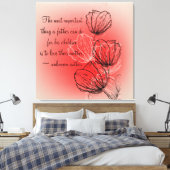 母感動的フローラキャンバスプリント キャンバスプリント (インサイチュ (寝室))