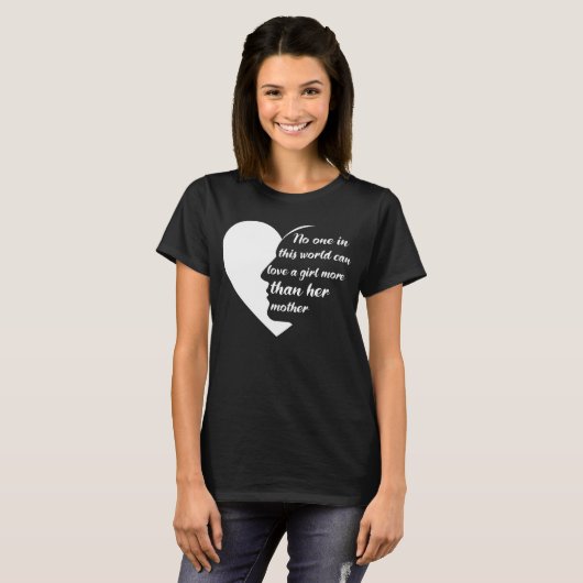 母感動的娘引用文Tシャツ Tシャツ (正面フル)